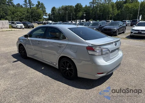 2010 Lexus Hs 250H из США, поврежденный, VIN JTHBB1BA3A2012047